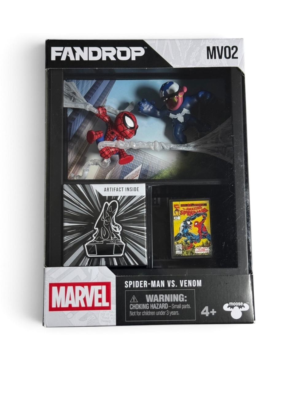 Marvel Fandrop MV02 Spider-Man vs. Venom Diorama Collectible - The Amazing Spide